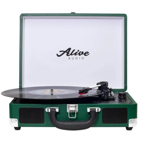 Проигрыватель винила Alive Audio GLAM Pine c Bluetooth