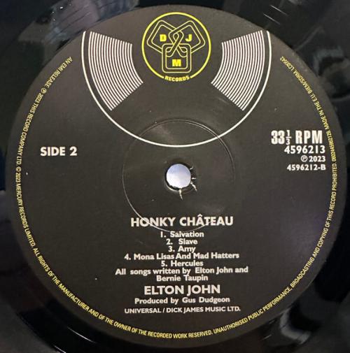 Виниловая пластинка Elton John - Honky Chateau (Black Vinyl 2LP)
