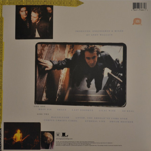Виниловая пластинка Sony Jeff  Buckley Grace (180 Gram)