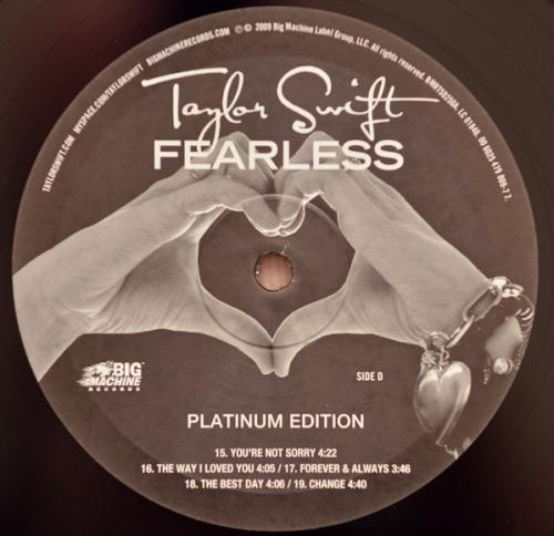 Виниловая пластинка Swift, Taylor, Fearless