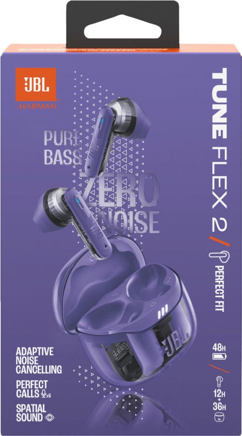 Наушники JBL Tune Flex 2 Ghost Purple