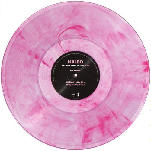 Виниловая пластинка Kaleo - All The Pretty Girls (EP) (Limited Raspberry Marble Vinyl LP)