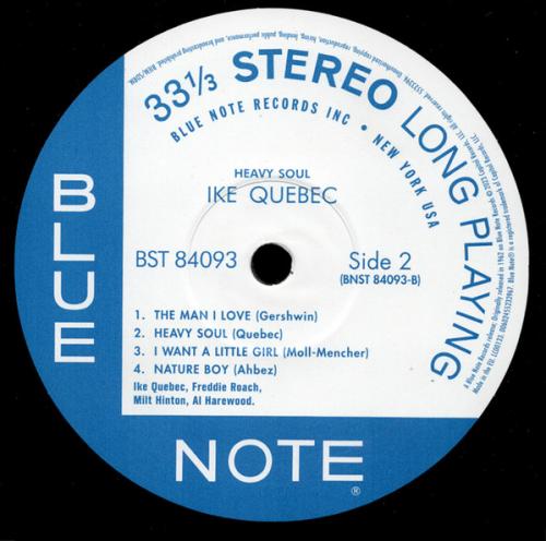 Виниловая пластинка Ike Quebec - Heavy Soul