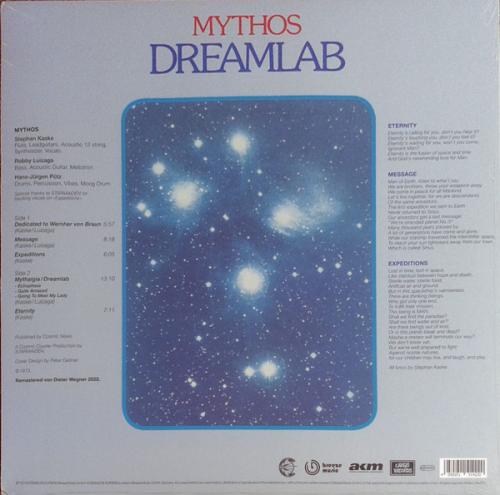 Виниловая пластинка Mythos - Dreamlab (Black Vinyl LP)