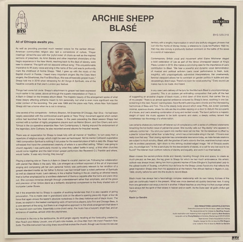 Виниловая пластинка Archie Shepp - Blase (Coloured Vinyl LP)