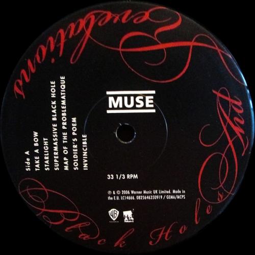 Виниловая пластинка Muse BLACK HOLES AND REVELATIONS (180 Gram)