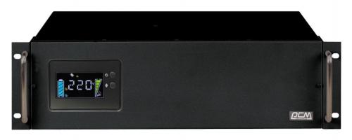 Блок бесперебойного питания Powercom King Pro RM KIN-2200AP LCD Black