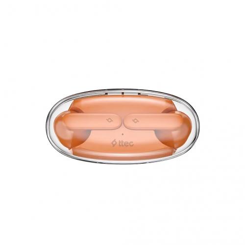 Наушники TTEC AirBeat Glace Coral Orange
