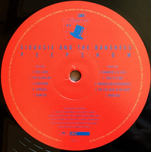 Виниловая пластинка Siouxsie And The Banshees, Peepshow