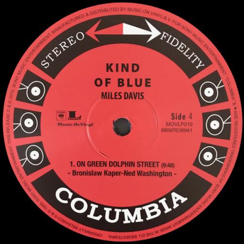 Виниловая пластинка Davis Miles - Kind Of Blue (2LP)