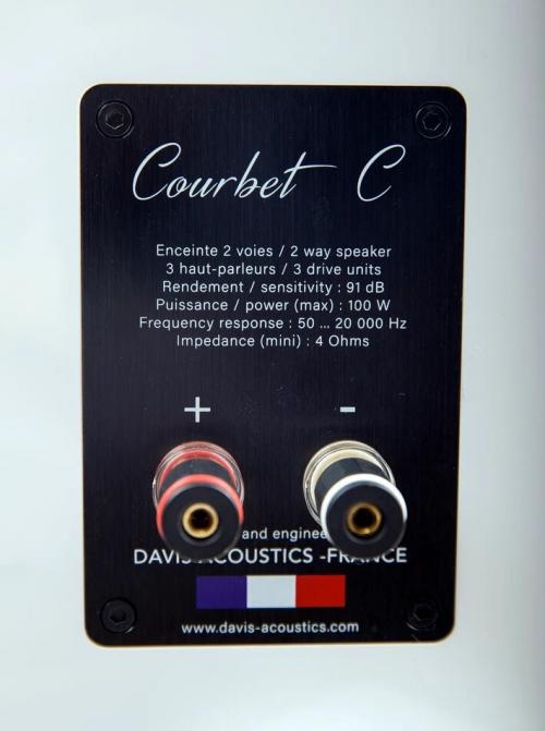 Акустика центрального канала Davis Acoustics Courbet C White Gloss