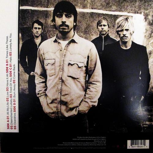 Виниловая пластинка Foo Fighters ONE BY ONE (180 Gram)