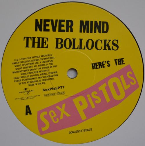 Виниловая пластинка Sex Pistols, Never Mind The Bollocks, Here's The Sex Pistols