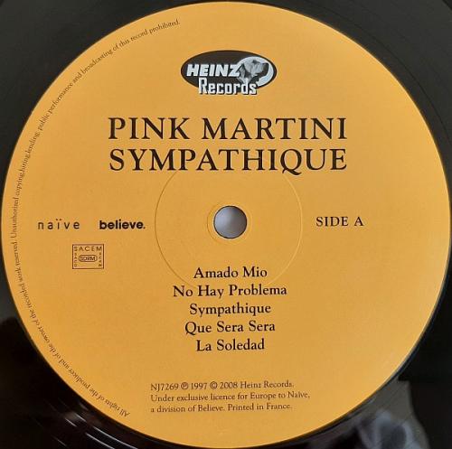 Виниловая пластинка Pink Martini - Sympathique (Black Vinyl LP)