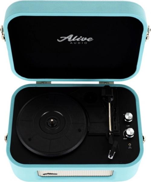 Проигрыватель винила Alive Audio STORIES Turquoise