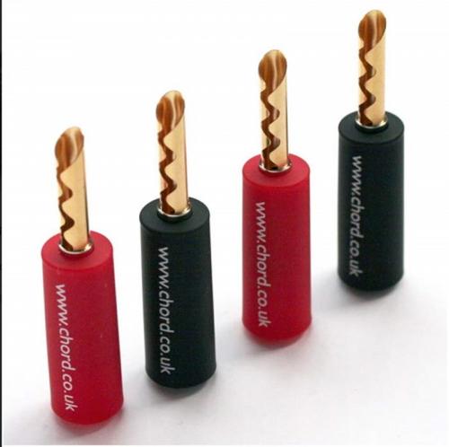 Разъем Chord Company Banana Plug (Screw Type) black
