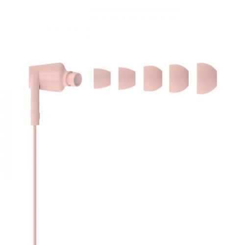 Наушники Belkin SoundForm Wired USB-C with Adjustable Volume Limiter Headphones Pink
