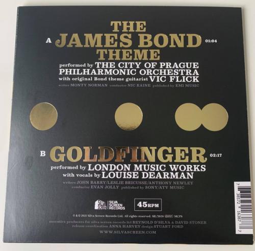Виниловая пластинка Various Artists - James Bond Theme (Black Vinyl 7")