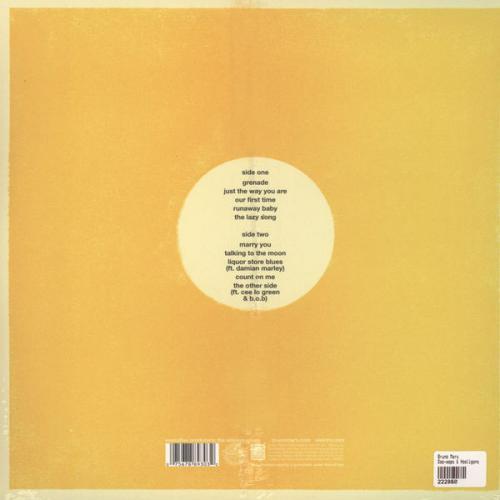 Виниловая пластинка Bruno Mars DOO-WOPS & HOOLIGANS