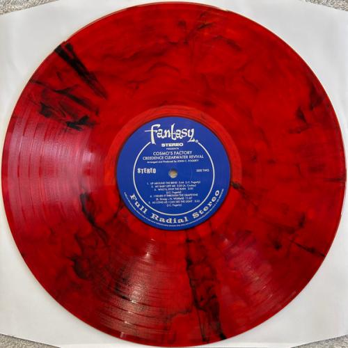 Виниловая пластинка Creedence Clearwater Revival - Cosmo's Factory ( Red Smoke Vinyl LP)
