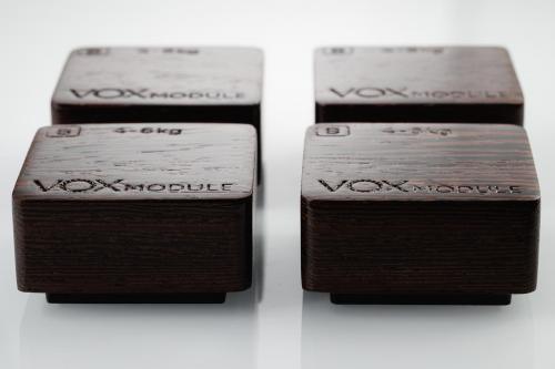 Демпфер квадратный VOXmodule Wenge (4 шт) (B, 4-6 кг)