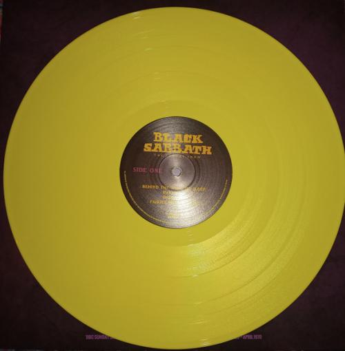 Виниловая пластинка Black Sabbath – The Sunday Show (Yellow Vinyl LP)