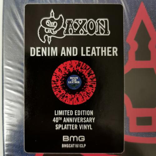 Виниловая пластинка Saxon - Denim And Leather (Coloured Vinyl LP)