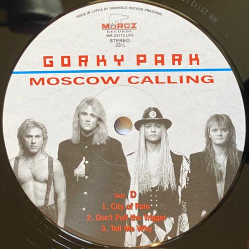 Виниловая пластинка Gorky Park - Moscow Calling (Black Vinyl 2LP)