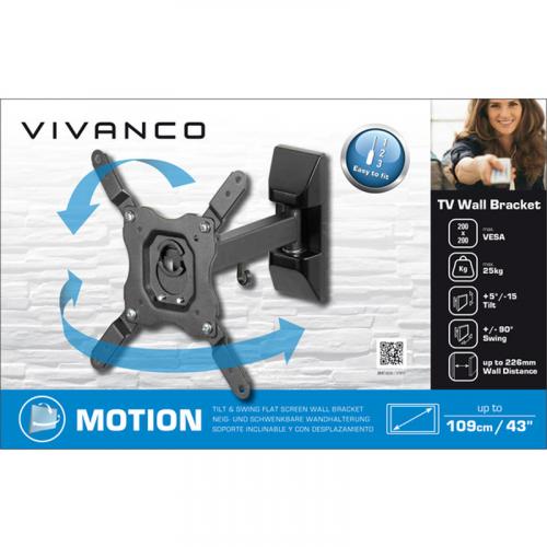 Кронштейн для телевизора Vivanco BMO 6020 (37977)