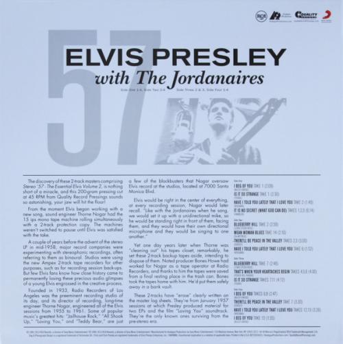 Виниловая пластинка Elvis Presley - Stereo '57 (Analogue) (Black Vinyl 2LP)