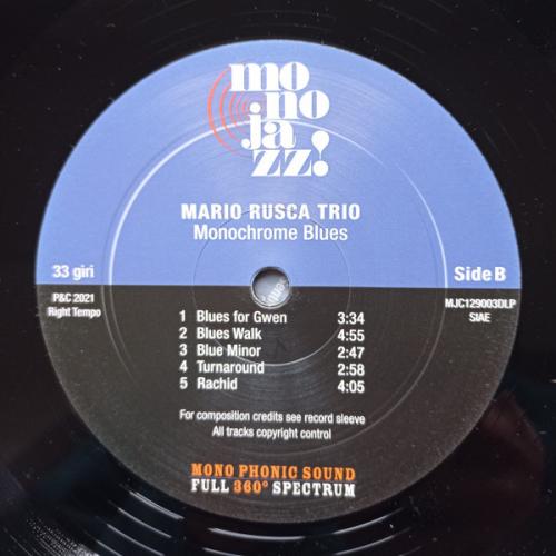 Виниловая пластинка Mario Rusca - Monochrome Blues (Black Vinyl 2LP)