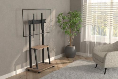 Стойка для телевизора Holder PR-108 черная/дуб