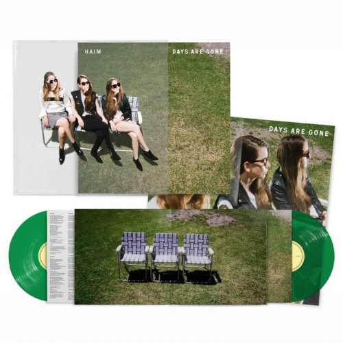 Виниловая пластинка Haim -  Days Are Gone (10th Anniversary Deluxe Edition, Green Vinyl 2LP)