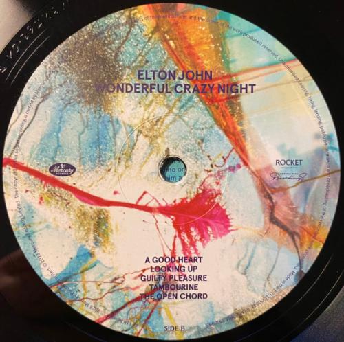 Виниловая пластинка John, Elton - Wonderful Crazy Night (Black Vinyl LP)
