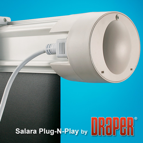 Экран Draper Salara HDTV (9:16) 234/92" 114*203 MW (XT1000E) ebd 12"TBD701232