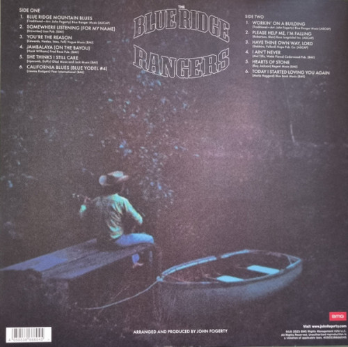 Виниловая пластинка John Fogerty - The Blue Ridge Rangers (Black Vinyl LP)