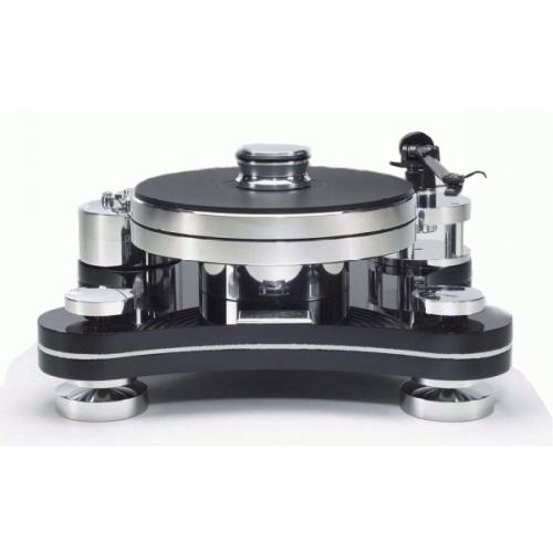 Виниловый проигрыватель Transrotor ZET 3 Black (Черный) с тонармом Rega RB 330, MC головкой Transrotor Merlo и прижимным диском