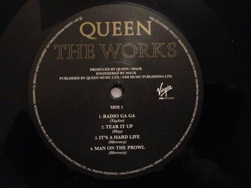Виниловая пластинка Queen, The Works (Standalone - Black Vinyl)