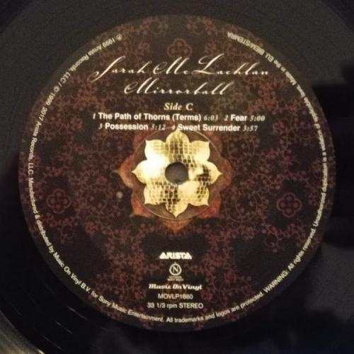 Виниловая пластинка Mclachlan Sarah - Mirrorball (Black Vinyl 2LP)