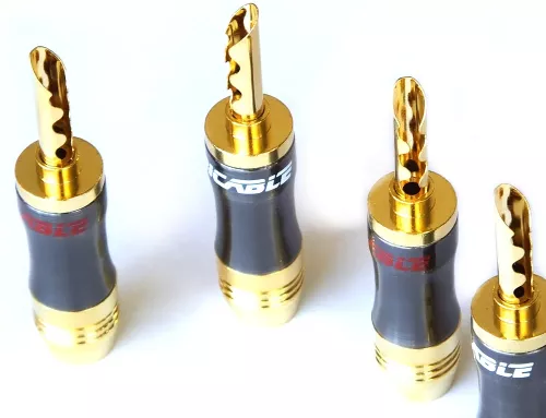 Комплект разъемов Ricable Custom Speaker Banana Hi-Fi (4 шт.)