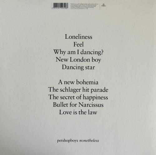 Виниловая пластинка Pet Shop Boys - Nonetheless (Limited Grey Vinyl LP)