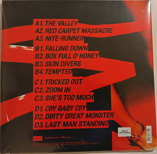 Виниловая пластинка Duran Duran - Red Carpet Massacre (Black Vinyl 2LP)
