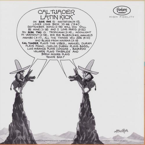 Виниловая пластинка Cal Tjader - Latin Kick (Analogue, Original Jazz Classics) (Black Vinyl LP)