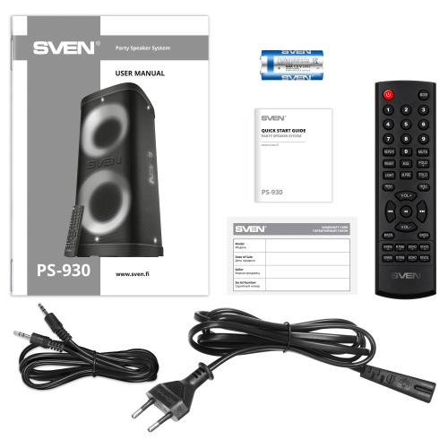 Портативная акустика Sven PS-930