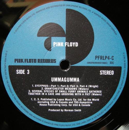 Виниловая пластинка Pink Floyd UMMAGUMMA