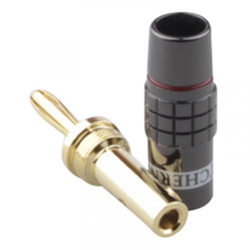 Разъем Tchernov Cable Banana Plug Classic V2 / ID: 9 mm red