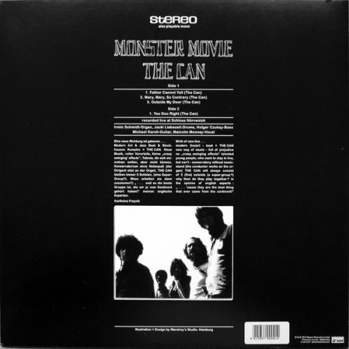 Виниловая пластинка Can - Monster Movie (Black Vinyl LP)