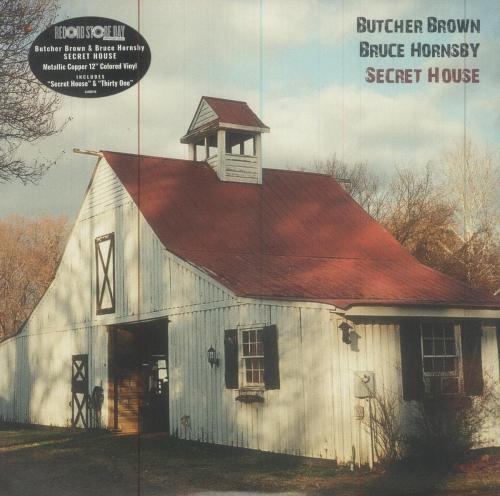 Виниловая пластинка Butcher Brown, Hornsby, Bruce -  Secret House (12", 45 RPM, Single, Metallic Copper Vinyl LP)