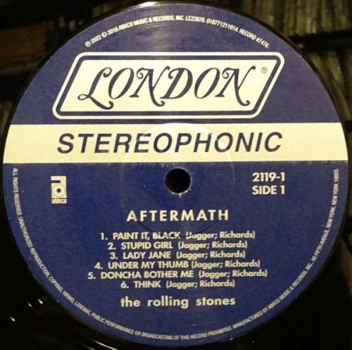Виниловая пластинка The Rolling Stones - Aftermath (US Version) (Black Vinyl LP)