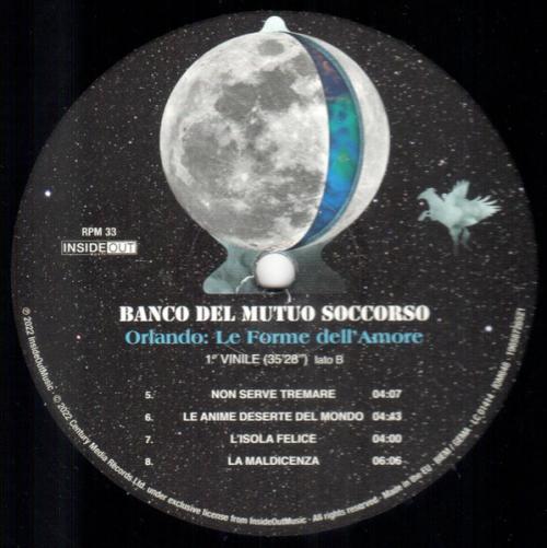 Виниловая пластинка Banco Del Mutuo Soccorso - Orlando: Le Forme Dell' Amore (Black Vinyl 3LP)